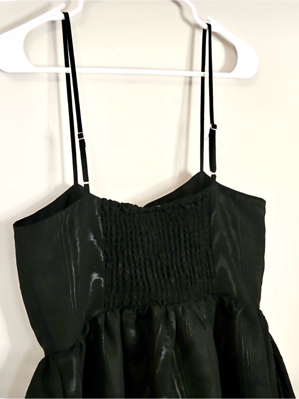 Kate Spade, Black Asymmetric Tiered Midi Dress, NWT, Small, P2P:17” - Picture 7 of 9